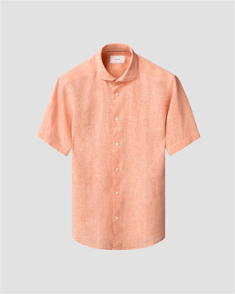 Short Sleeve Linen Shirt - Eton