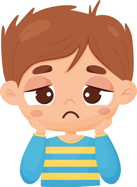 Sad Kid Clipart Transparent Background at Levi Skipper blog