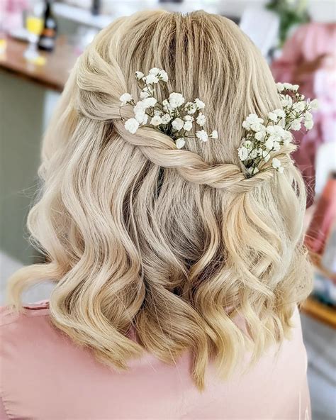 Wedding hairdos for medium length hair 60 photos - Astyledwedding.com