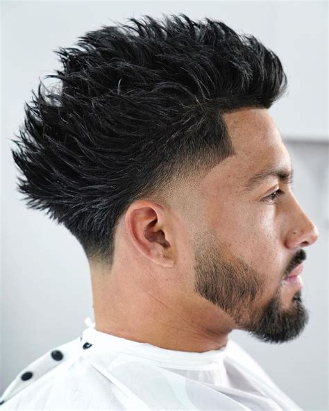 Fohawk Haircut Fade, Low Taper Fade Haircut, Taper Fade Curly Hair ...
