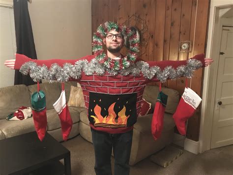 My friend just won 100$ for his workplace’s Ugly Sweater Contest. : r/funny
