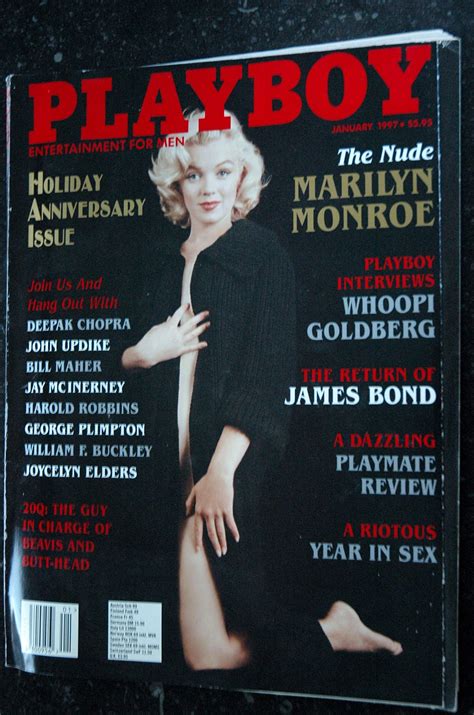 Buy PLAYBOY US 1997 01 COVER MARILYN MONROE THE NUDE INTERVIEW WHOOPI ...