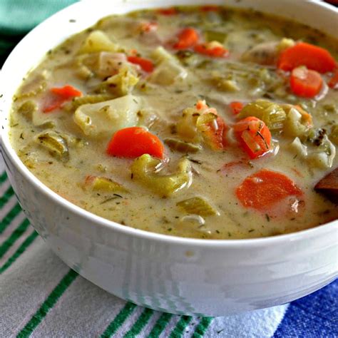Creamy Dill Pickle Soup | Just A Pinch Recipes
