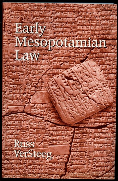 Decoding Law In The Ancient World By Russ Versteeg