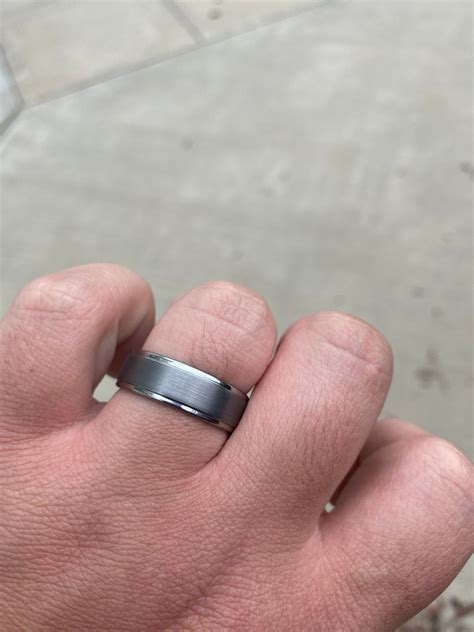 The Hero - Men's Silver Tungsten Wedding Ring | Manly Bands