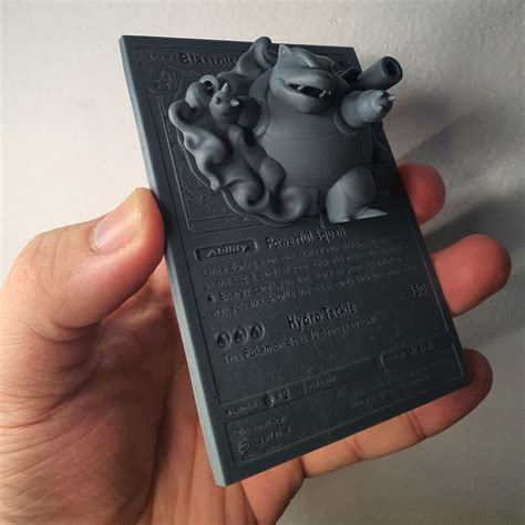 3D print BUNDLE POKEMON STARTER GEN 01 PACK 03 4D CARD CUSTOM・Cults