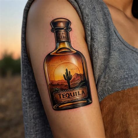Tequila Tattoo: Meaning, Significance (90 Designs) - HBTat2