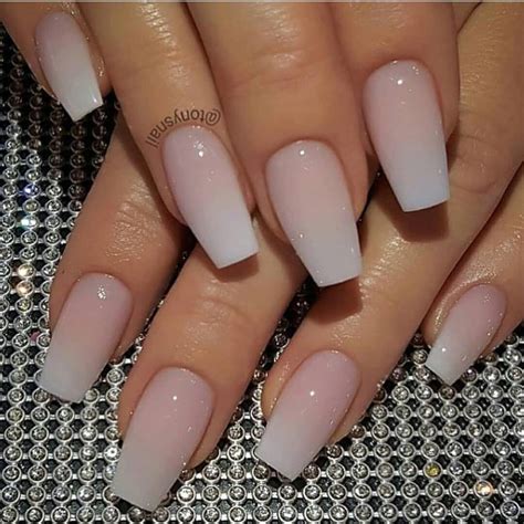 Medium Coffin Acrylic Nails | Nail Designs