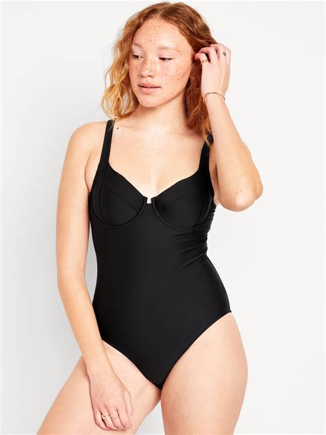 Underwire One-Piece Swimsuit | Old Navy