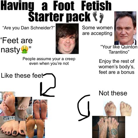 having a foot fetish starterpack (accurate version) | /r/starterpacks ...