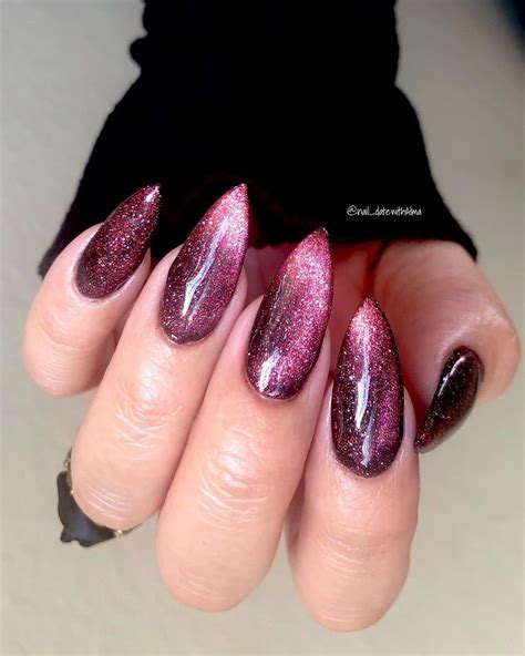 Pink Cat Eye Nail Designs at Scott Steward blog