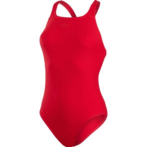 Speedo ECO Endurance+ Medalist Swimsuit Women - red/red | BIKE24