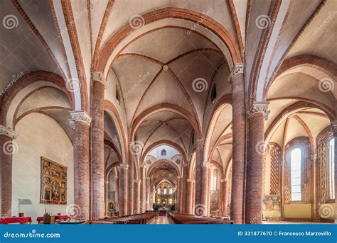 San Secondo Collegiate Church Interior in Asti, Italy Editorial Image ...