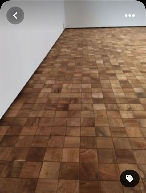 Rustic End Grain Flooring Design for Your Home