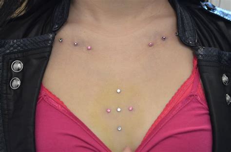 Piercing en el cuello (75 fotos) - cómo se llama, se sujeta y se ve
