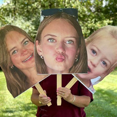 DIY Big Head Cutouts for Under $3 - Funny Big Face Signs