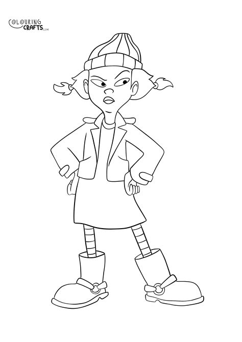 Ashley Spinelli Recess Colouring Page - Colouring Crafts