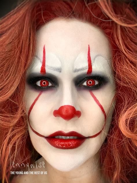 Pennywise | Scary clown face, Scary clown makeup, Clown face paint