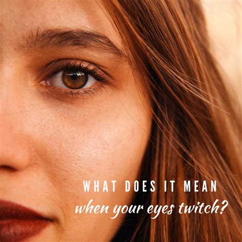Right or Left Eye Twitching: Meanings and Superstitions - HubPages