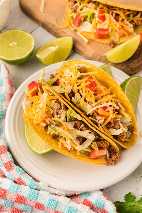 Easy Ground Beef Tacos Recipe