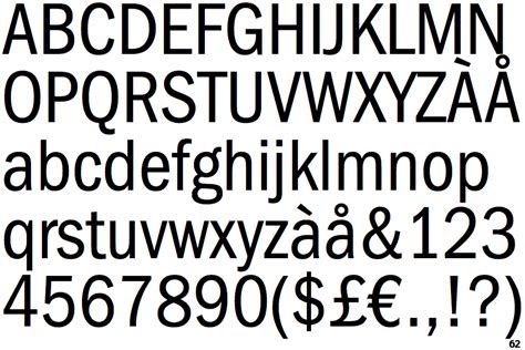 Identifont - Franklin Gothic Condensed (URW)