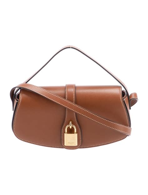 Celine Tabou Shoulder Bag - Brown Shoulder Bags, Handbags - CEL302115 ...