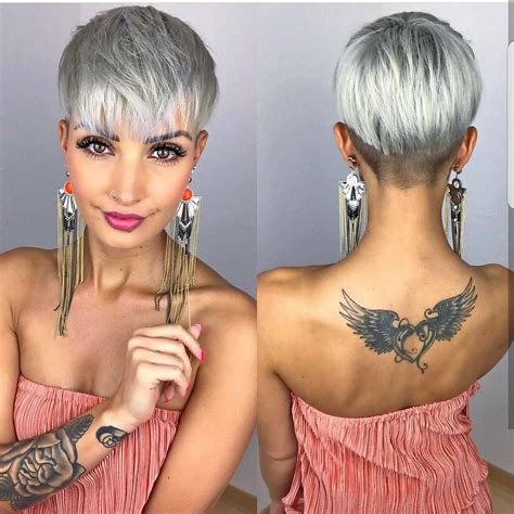 Womens Short Haircuts Longer On Top at Michele Bodden blog