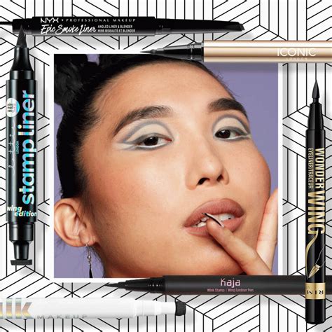Best winged eyeliner stamp pens: for an easy eyeliner how to