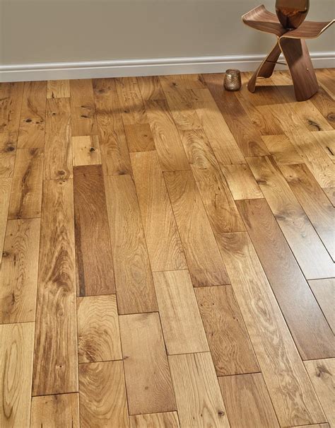 Studio Natural Oak Lacquered Engineered Wood Flooring | Direct Wood ...