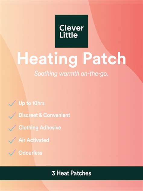 Body Comfort Heating Patches: Value 3-Pack - Clever Little
