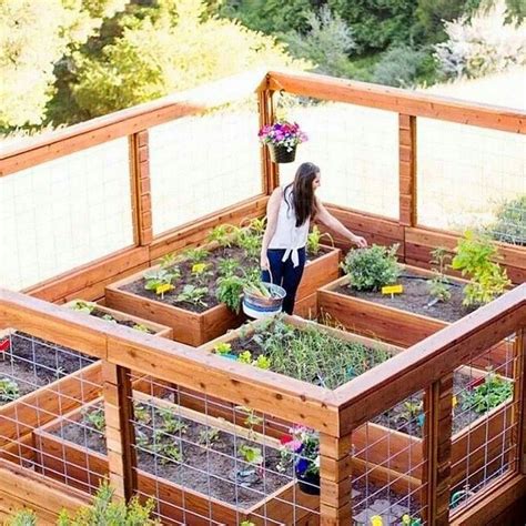 Tall Raised Garden Beds Plans + DIY