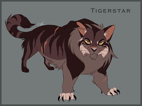 Tigerclaw/Tigerstar design - Warriors Cats by AngelDalet on DeviantArt