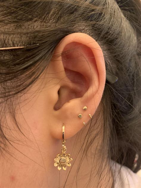 Ear Piercing Upper Lobe