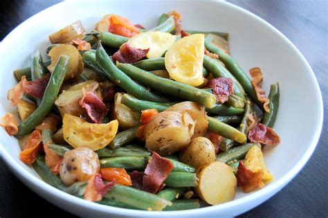 Grilled Lemon, Green Bean and Tomato Salad with Pacific Rim Ginger ...
