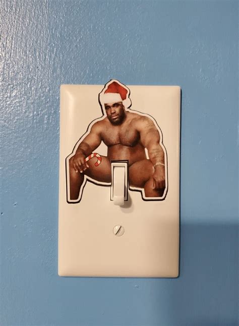 6PCS Barry Wood Meme Christmas Light Switch Sticker Housewarming Gag ...