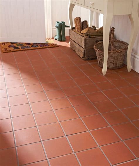 Handmade Spanish Terracotta Floor Tile | Tiles & Mosaics | Red tile ...