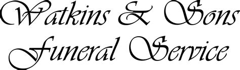 Watkins & Sons Funeral Service Obituaries