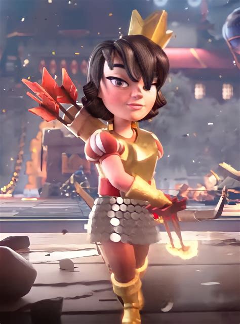 Minix Entretenimiento Figura Coleccionable Clash Royale Princesa 12cm ...