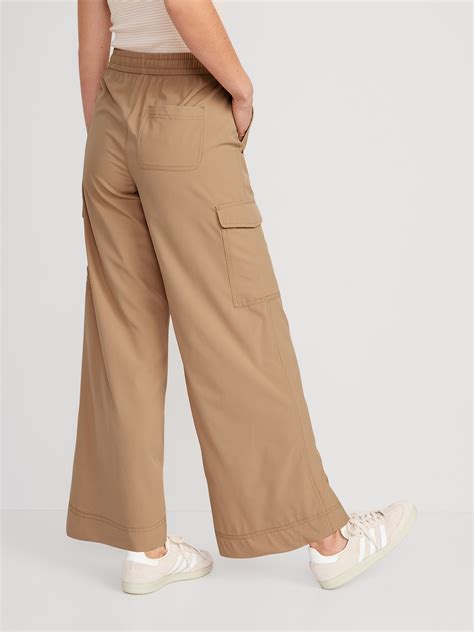 High-Waisted StretchTech Wide-Leg Cargo Pants for Women | Old Navy