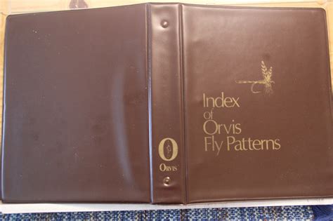 Index of Orvis Fly Patterns John Harder 1978 Fishing Tying Guide | eBay