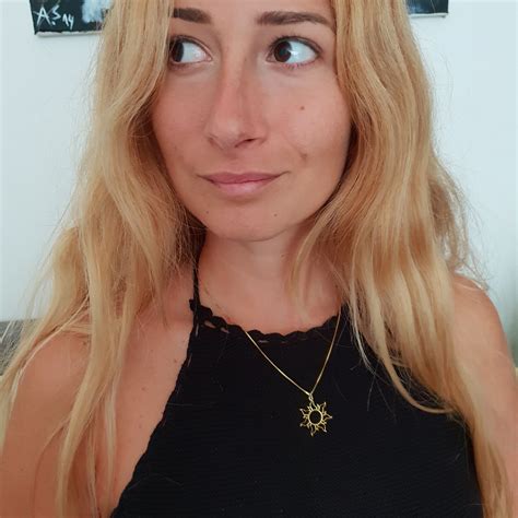 Gold sun necklace golden sun jewelry sun pendant necklace | Etsy