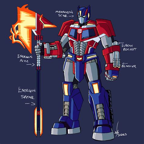 Transformers Optimus Prime Cartoon