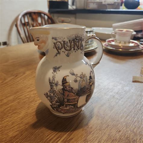 Rare Judy And Punch jug circa 1986 – The British Antiques Company