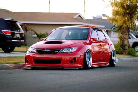 Stanced Subaru STI Hatchback | Dream Cars | Pinterest | Subaru sti ...