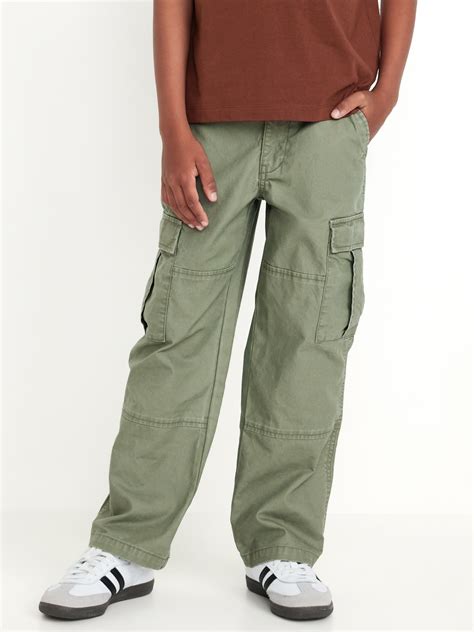 Baggy Non-Stretch Cargo Pants for Boys | Old Navy