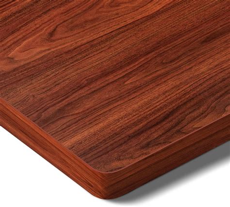 FLEXISPOT Mahogany Wooden Table Top 120 x 60 cm : Amazon.com.be: Home ...