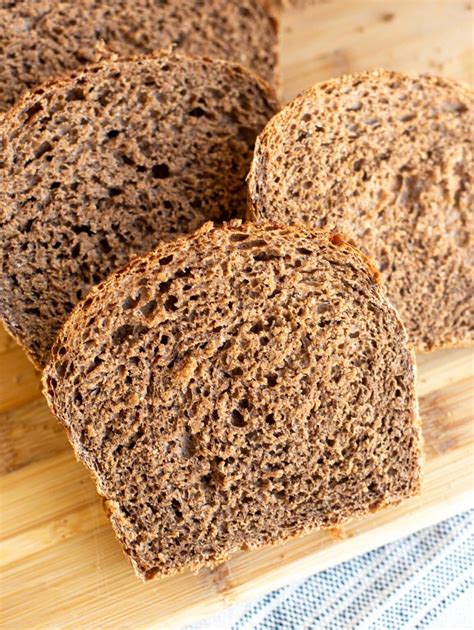 Sourdough Discard Brown Bread Recipe - Amy Bakes Bread