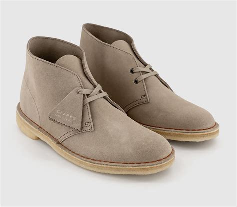 Clarks Originals Clarks Mens Desert Boots Sand Suede - Men’s Boots