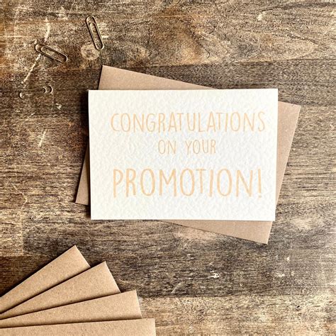 Congratulations on Your Promotion Card, Promoted, New Job, Boss, Well Done, SGLP1 - Etsy