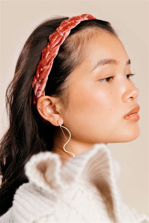 The Hayley Luxe Braided Velvet Headband | Vogue's Beauty Edit | Soft ...